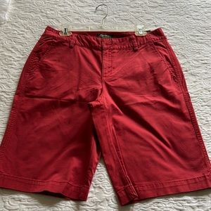 Eddie Bauer Blakely Bermuda Chino Short size 10